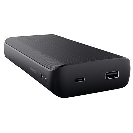 Универсальная мобильная батарея Trust Laro 65W USB-C 20.000 mAh for laptop Black