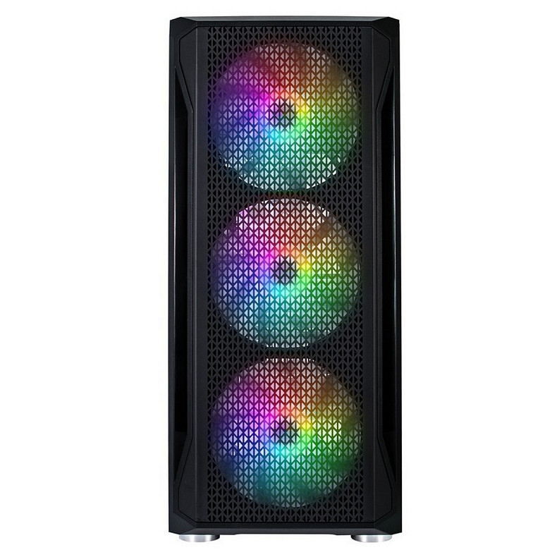 Корпус 1stPlayer X5-BK-4F1-PS-600FK-EU Black 600W