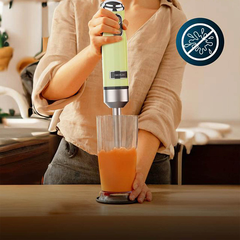 Блендер CECOTEC Power Retro 1200MAX Cream&Crush Green