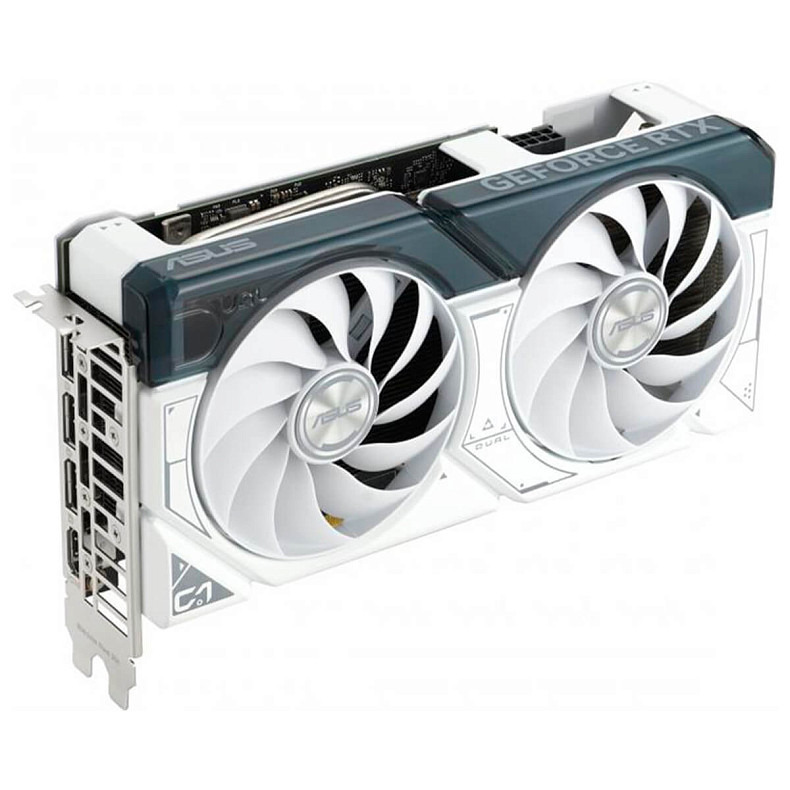 Видеокарта ASUS GeForce RTX 4060 Ti 8GB GDDR6 Dual OC White (DUAL-RTX4060TI-O8G-WHITE)