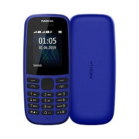 Мобильный телефон Nokia 105 2019 Dual Sim Blue