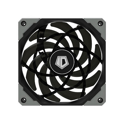 Вентилятор ID-Cooling NO-12015-XT, 120x120x15мм, 4-pin PWM, сірий із чорним