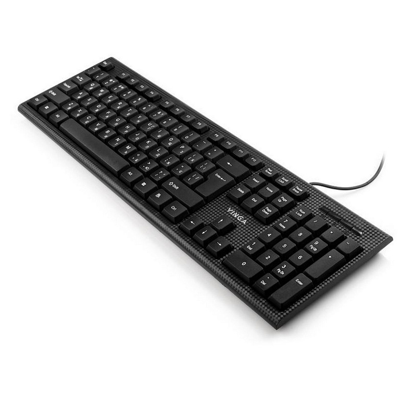Комплект (клавіатура+миша) Vinga KBS170 Black