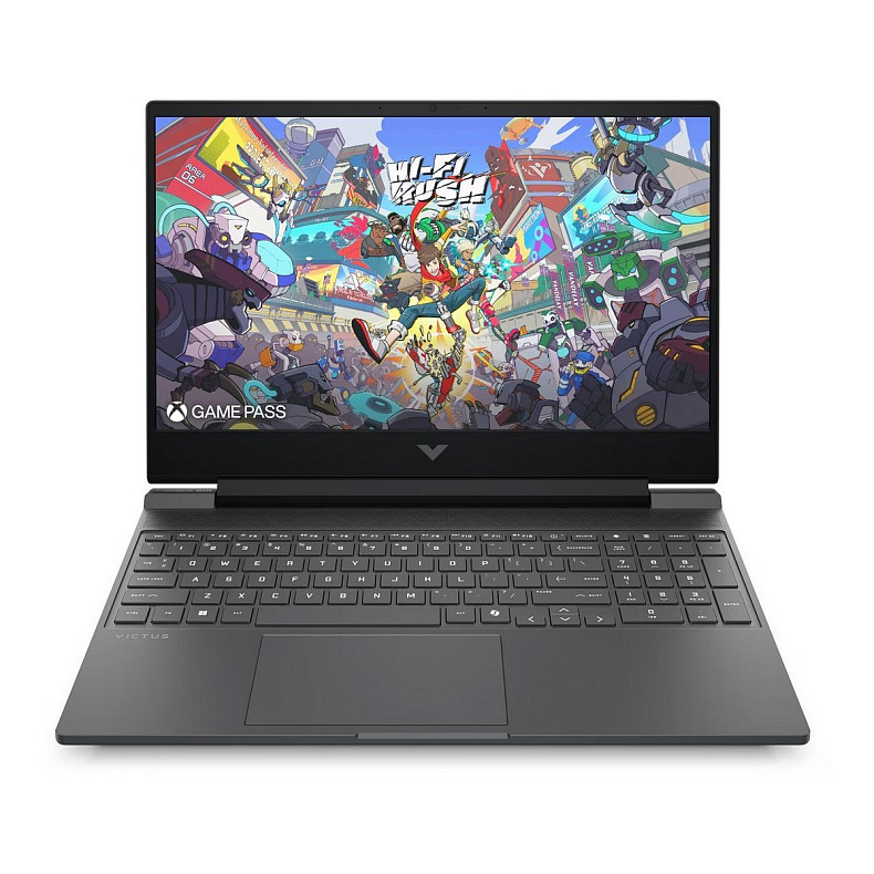 Ноутбук HP Victus 15-fb3026ua 15.6" FHD IPS AG, AMD R7-7445HS, 16GB, F512GB, NVD2050-4, DOS, сірий