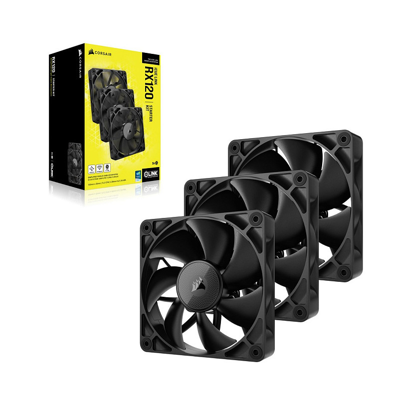 Вентилятор Corsair iCUE Link RX120 PWM Triple Pack (CO-9051010-WW)