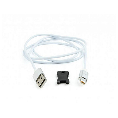 Кабель Cablexpert (CC-USB2-AMLMM-1M), USB 2.0 BM - Lightning, 1м, белый
