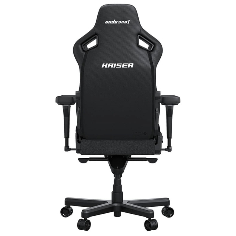 Крісло ігрове Anda Seat Kaiser 4 Dark Grey Fabric Size XL