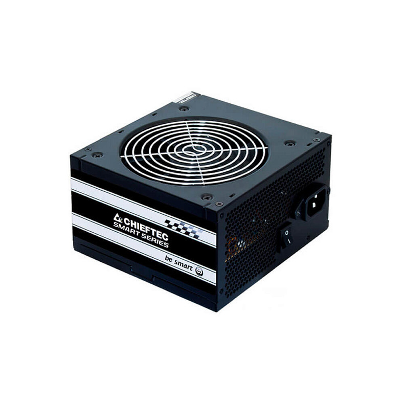 Блок питания Chieftec GPS-500A8, ATX 2.3, APFC, 12cm fan, КПД 80%, RTL