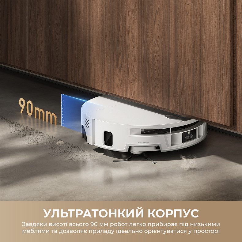 Робот-пылесос моющий MOVA S70 Ultra Roller Black