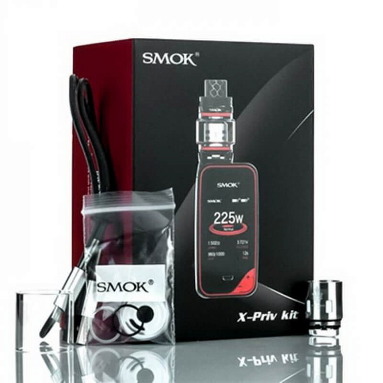 Стартовый набор Smok X-PRIV Kit Black Red (SMXPRVR)
