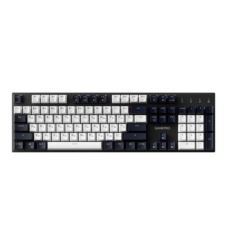 Клавиатура GamePro Genesis Metallic MK144B Outemu Red Swithes USB Black