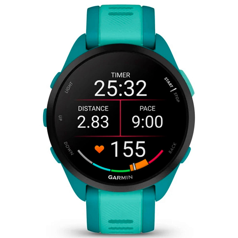 Спортивний годинник GARMIN Forerunner 165 Music Turquoise/Aqua