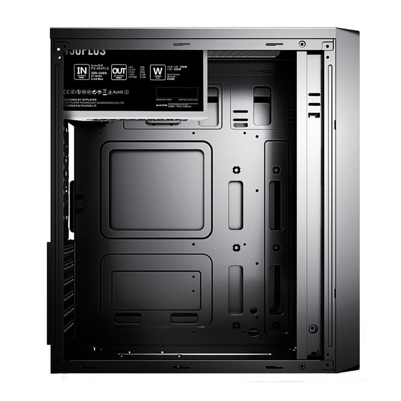 Корпус 1stPlayer A3-500PLS Black 500W