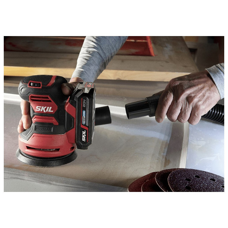 Шлифмашина эксцентриковая аккумуляторная SKIL 3745 CA