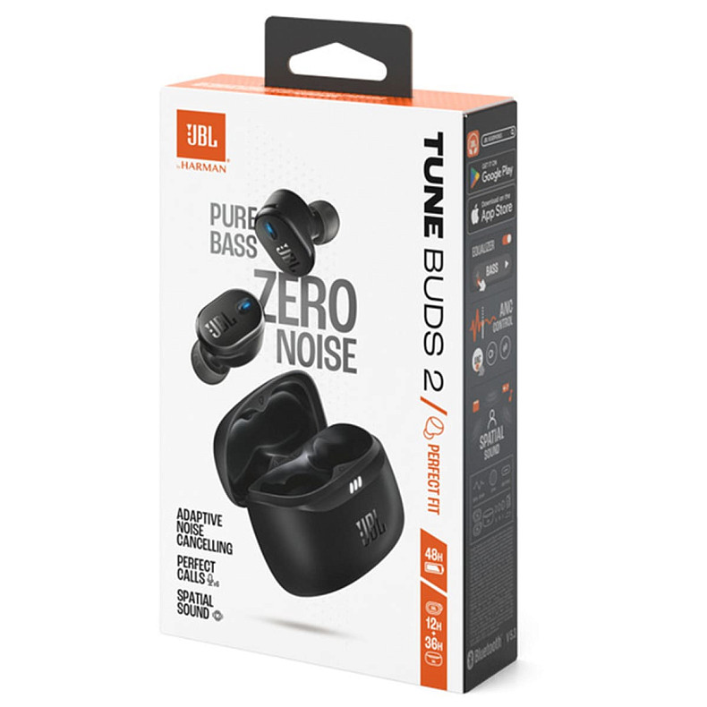 Наушники JBL Tune Buds 2 Black (JBLTBUDS2BLK)