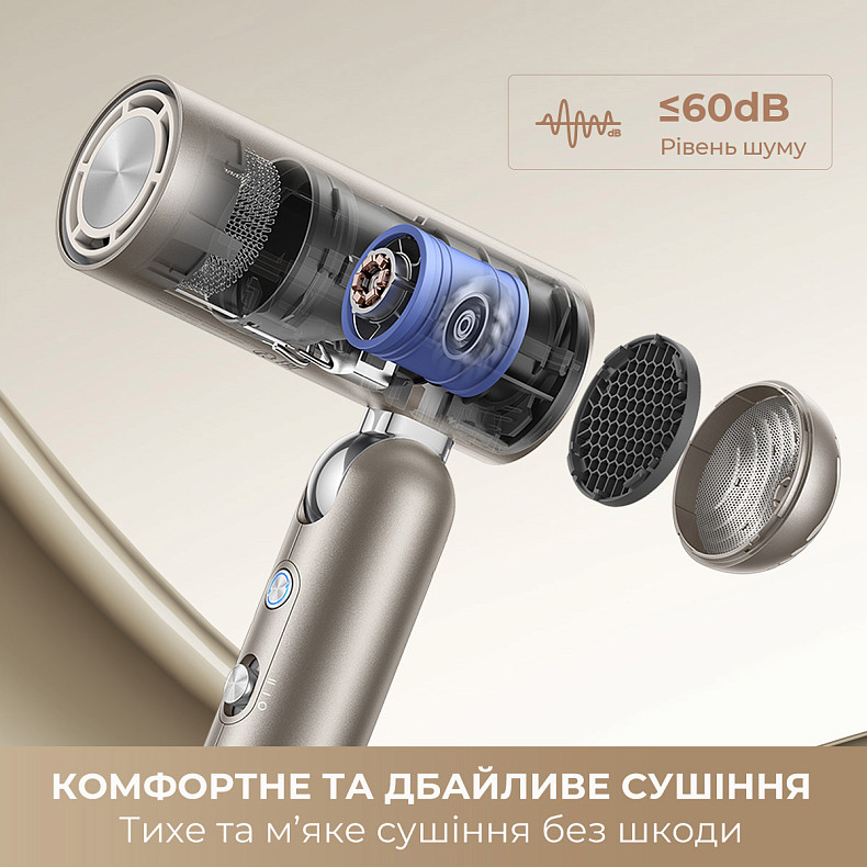 Фен-стайлер Dreame Pocket Grey AHD51-GR