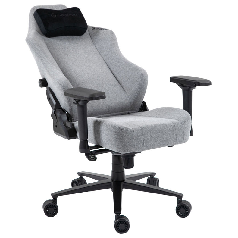 Крісло ігрове GamePro GC775G Fabric Gray