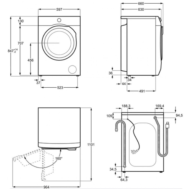 Пральна машина Electrolux EW6F348SAU