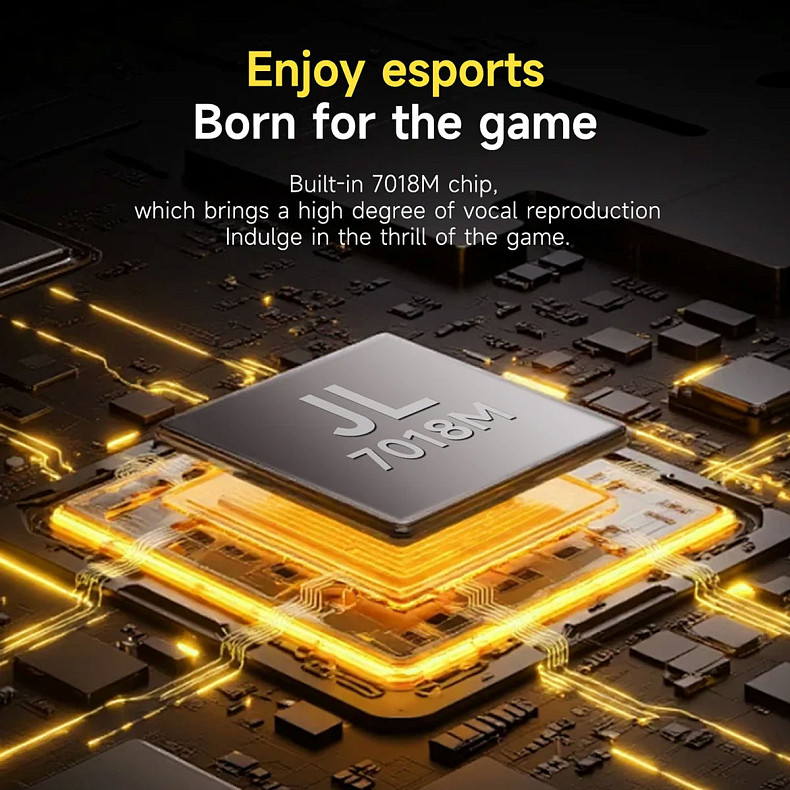 Гарнитура Ajazz AHM08 MAX Black Gray Yellow (AHM08-MAX-BGY)