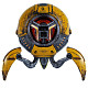 Акустическая система Gravastar Mars Pro 2 Battle-Worn, Zinc Alloy body, BT/3.5мм, 20ВТ, желтый