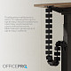 Органайзер для кабелів OfficePro CM370B