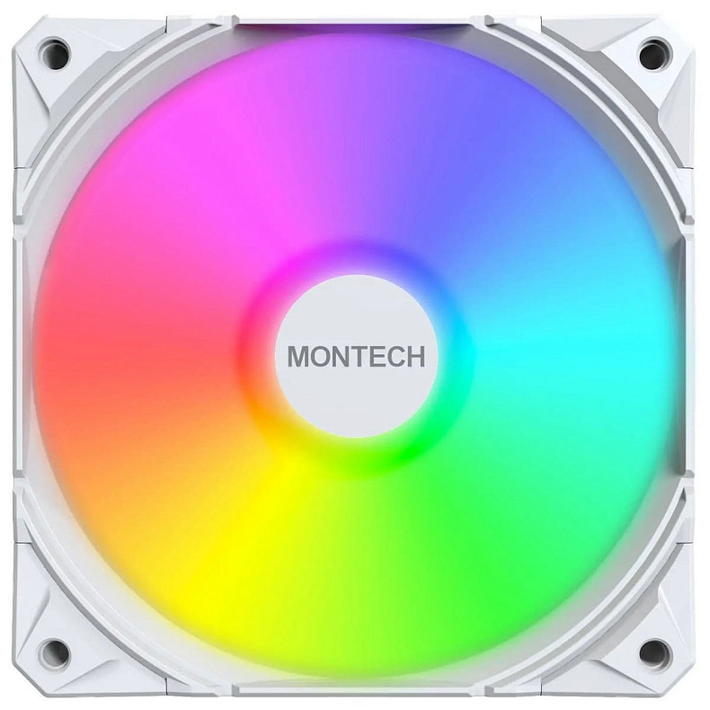 Набір із трьох вентиляторів Montech E28 120MM ARGB 3 PACK (W)