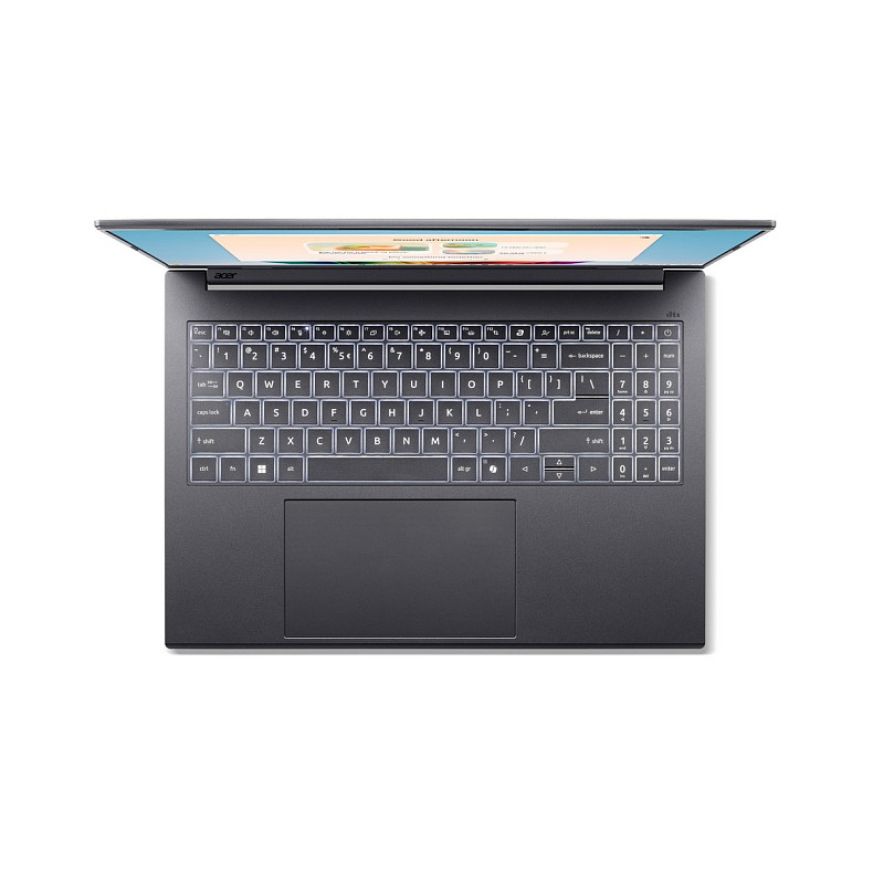 Ноутбук Acer Aspire 16 A16-61M 16" WUXGA+ OLED, AMD R5-340, 32GB, F1TB, UMA, Lin, серый