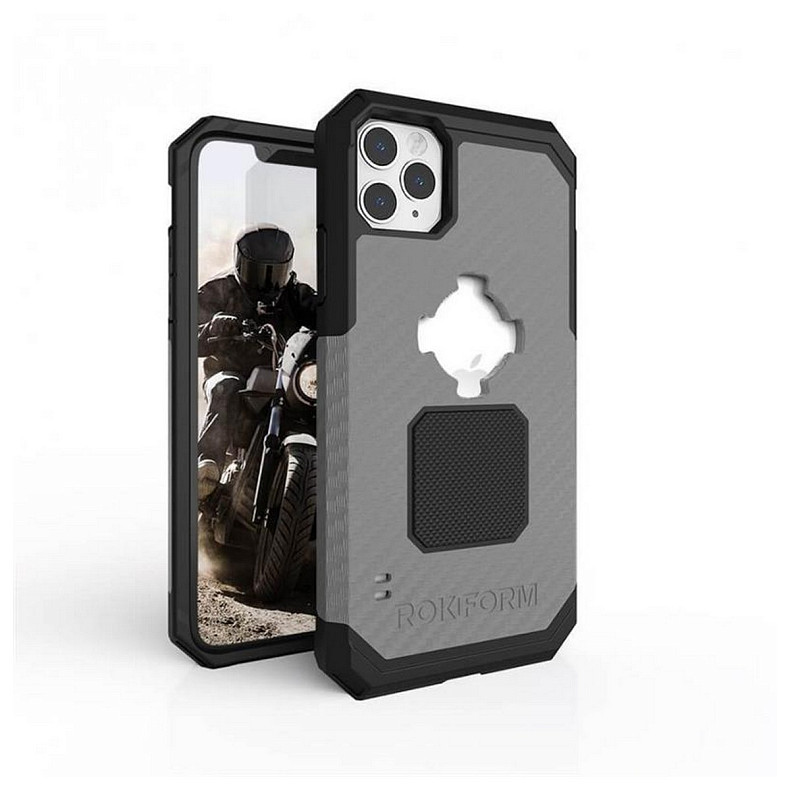 Чохол-накладка Rokform Rugged для iPhone 11 Pro Max Gun Metal (306843P)