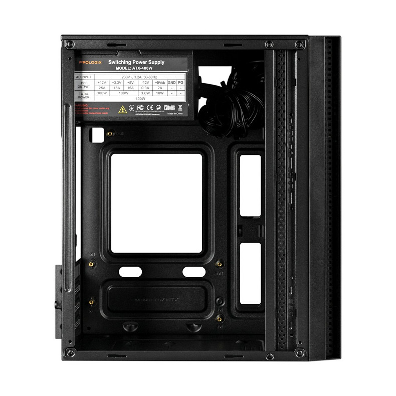 Корпус Prologix E124 400W Black