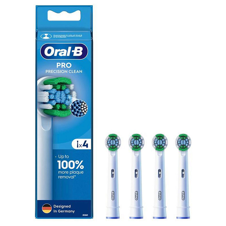Насадка для електричної зубної щітки BRAUN Oral-B Precision Clean EB20RX CleanMaximiser (4)