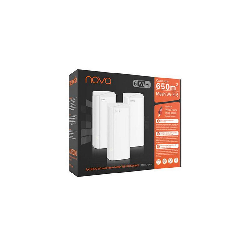 WiFi Mesh система Tenda MX12(3-pack)