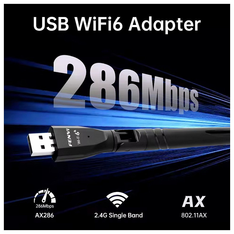 Бездротовий адаптер Fenvi FU-AX300Pro