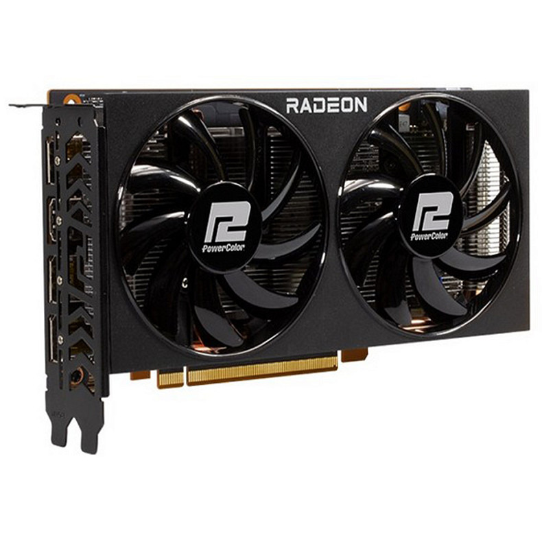 Відеокарта PowerColor Radeon RX 6600 Fighter 8GB GDDR6 (AXRX 6600 8GBD6-3DH)