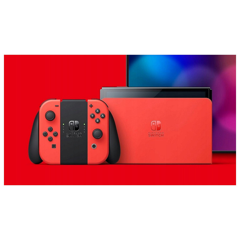 Портативна ігрова приставка Nintendo Switch OLED Model Mario Red Edition (045496453633)