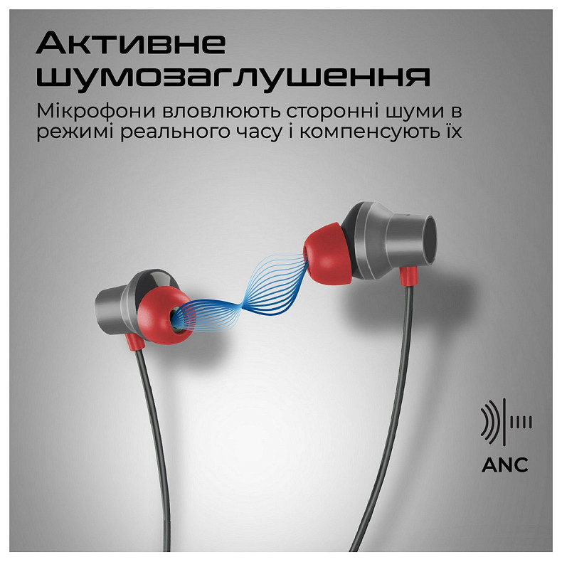 Наушники Promate Velcon Black