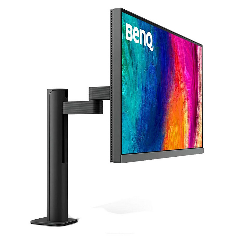 TFT 27" BenQ PD2706UA, 4K UHD, IPS, 99% sRGB, HDR10, HDMI, DP, USB-C, USB-hub, HAS, колонки