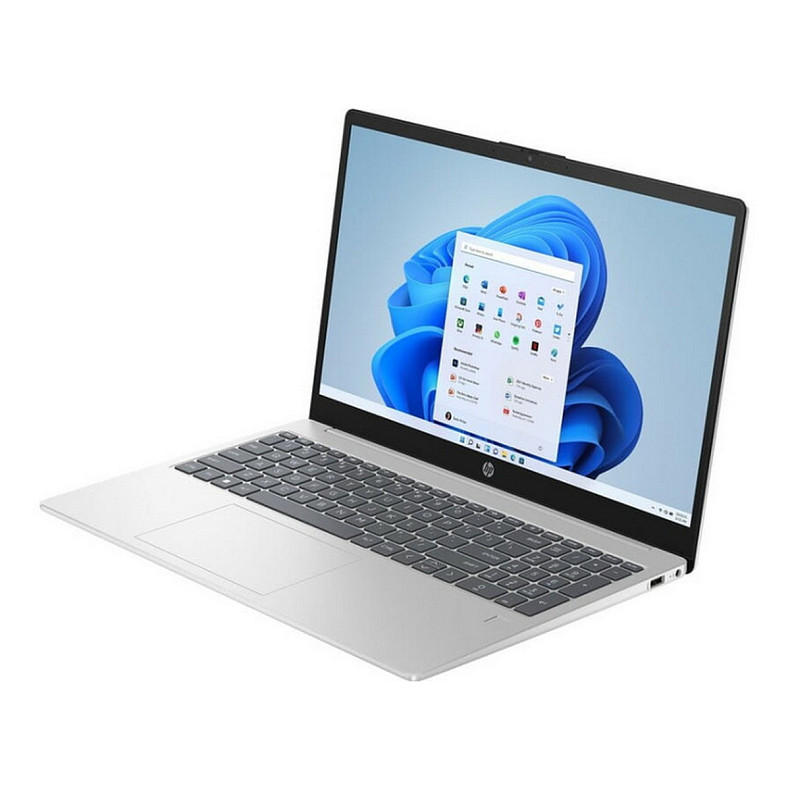 Ноутбук HP 15-fc0101ru 15.6" FHD IPS AG, AMD R5-7520U, 16GB, F1024GB, UMA, DOS, серебристый