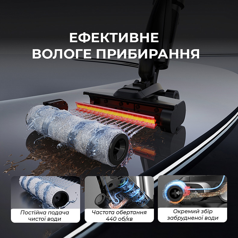 Беспроводной мойщик пола Deerma VX100 ULTRA