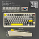 Клавиатура EPOMAKER TH80 PRO V2 Wisteria Tactile White (TH80-PROV2-W-WT)