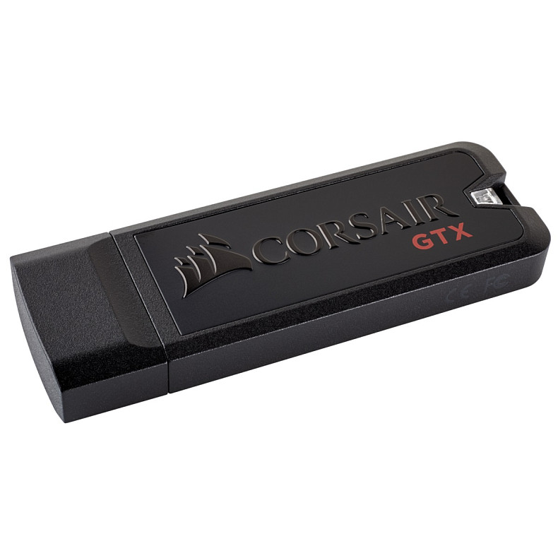 Флеш-накопитель USB3.1 128GB Corsair Flash Voyager GTX Black (CMFVYGTX3C-128GB)