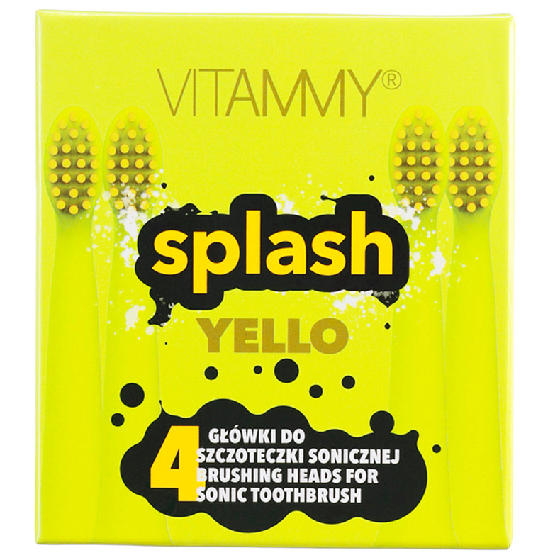 Головки для звуковой зубной щетки VITAMMY Splash yello