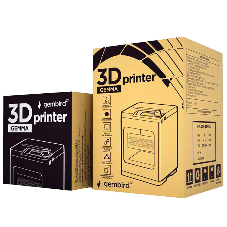 3D-принтер Gembird Gemma