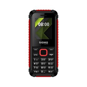 Мобильный телефон Sigma mobile X-style 18 Track Dual Sim Black/Red