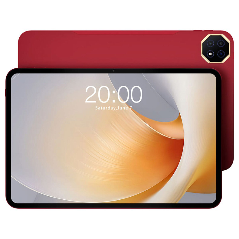 Планшет Teclast T65 Plus 8/256GB 4G Dual Sim Red (A3D4+с/TL-112936) з чохлом