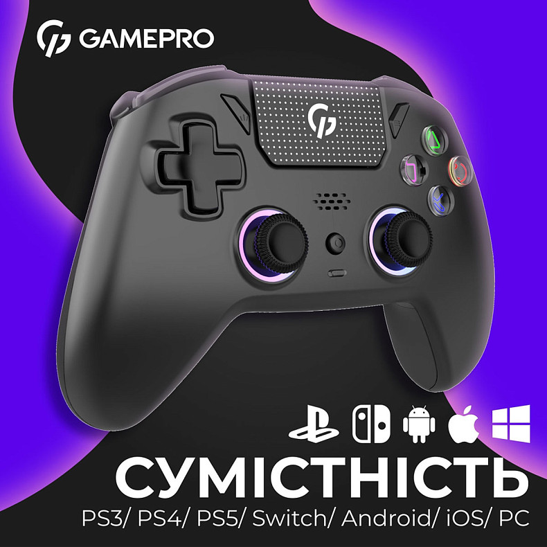 Бездротовий геймпад GamePro GPS20BDOC