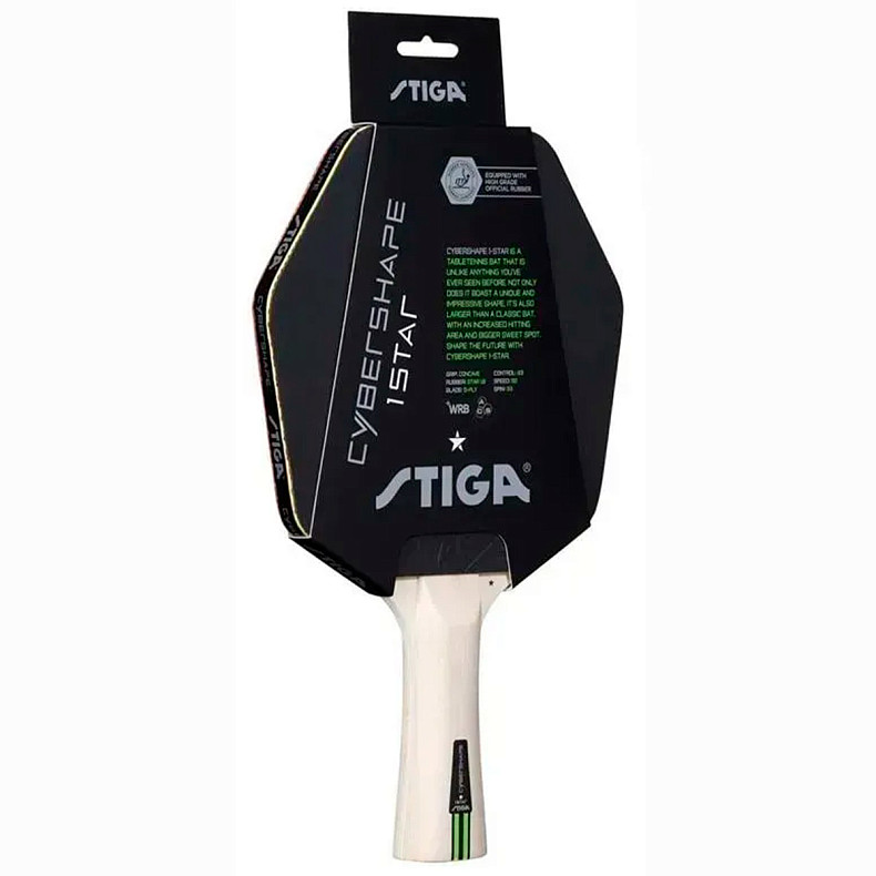 Ракетка для настольного тенниса Stiga Cybershape 1 Star FL (1211-0906-35)