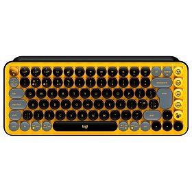 Клавиатура Logitech Pop Wireless Blast Yellow (920-010735)