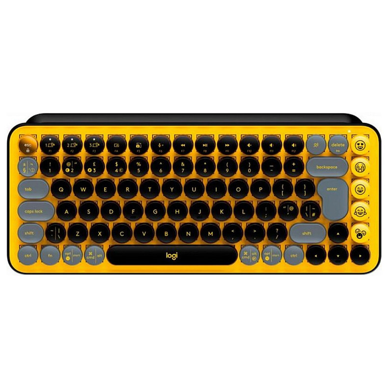 Клавиатура Logitech Pop Wireless Blast Yellow (920-010735)