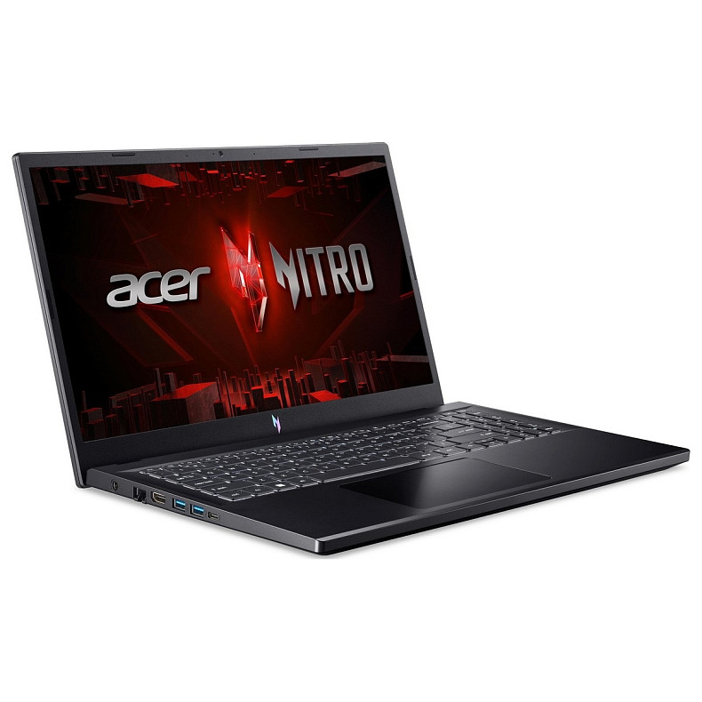 Ноутбук Acer Nitro V 15 ANV15-51 15.6" FHD IPS, Intel i5-13420H, 16GB, F1TB, NVD4050-6, Lin, черный