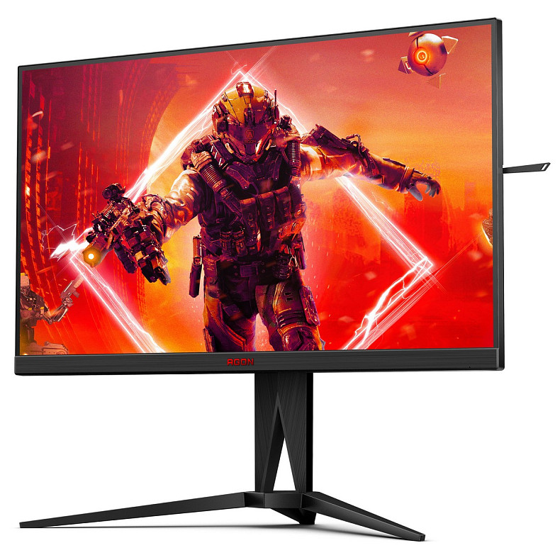 TFT 27" AOC AGON AG275QZN/EU, QHD, VA, 240Hz, 0,5ms, 2хHDMI, 2хDP, USB-hub, HAS, Pivot, черный из черв.